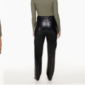 NWT Aritzia Wilfred Melina Leather Pants
